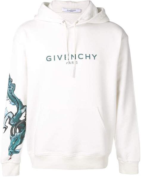 givenchy hoodie white|farfetch Givenchy hoodie.